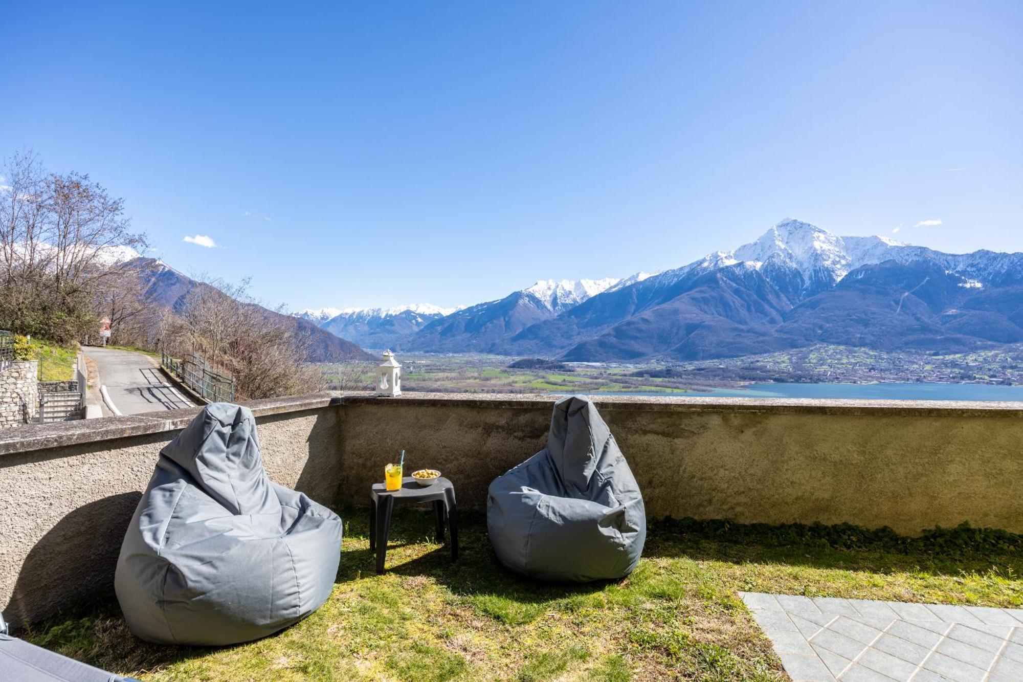 فيلا Lago Di Como - Luxury Panoramic Garden - Free Wifi جيرا لاريو المظهر الخارجي الصورة